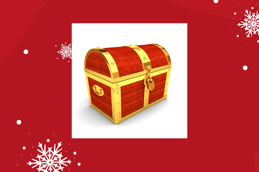 開けてびっくりお菓子箱!を渡します Image