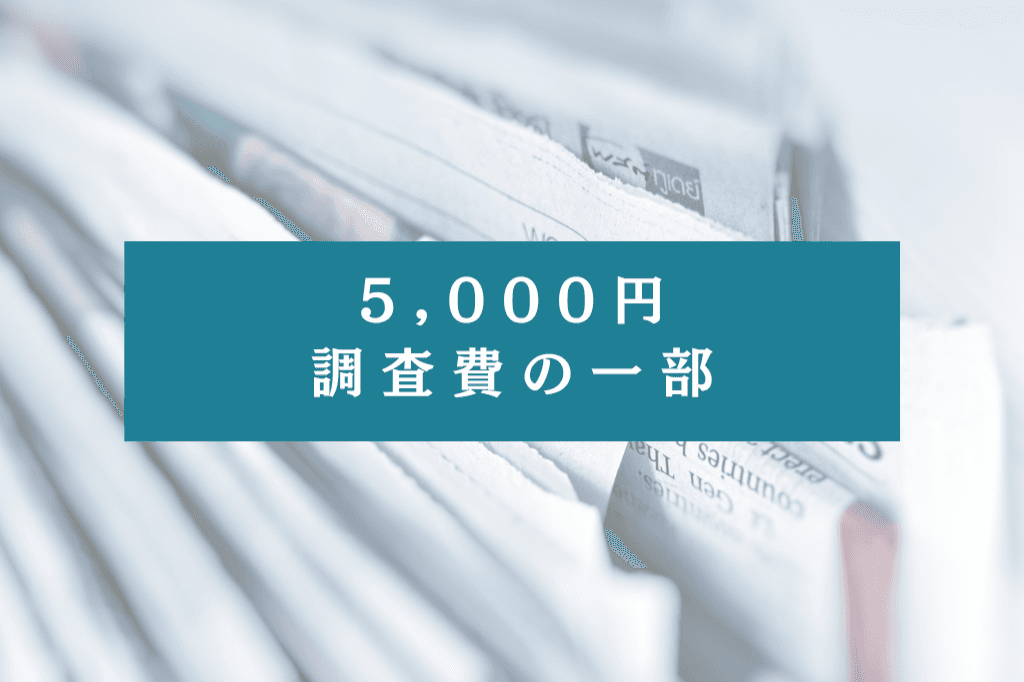 5000円の寄付でできることの画像