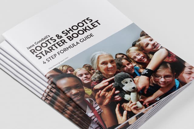 ãRoots & Shoots Starter BookletãïŒæ¥æ¬èªïŒïŒãªãªãžãã«ã¹ããã«ãŒã®ç»å