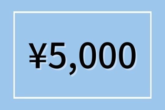 5,000円プランの画像