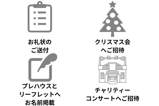 御礼・特典の画像