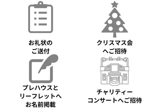御礼・特典の画像