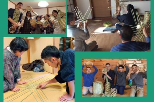 JINEN-DOor出張 竹かごワークショップ開催券で応援!!の画像