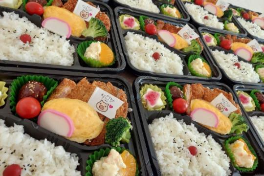 お弁当の材料費・容器代の画像