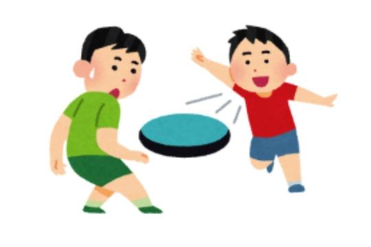 当たってもいたくないドッチビーの画像