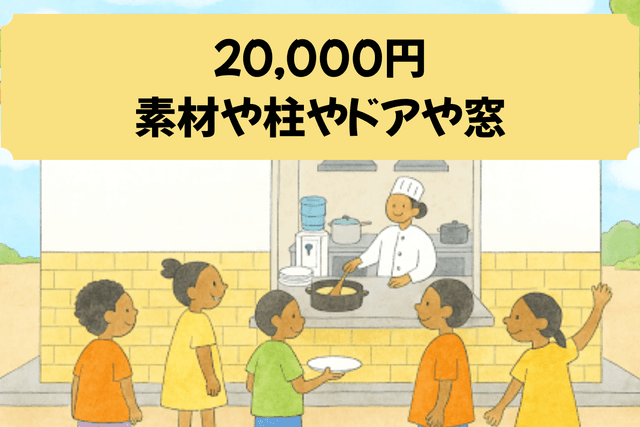 素材や柱やドアや窓の画像