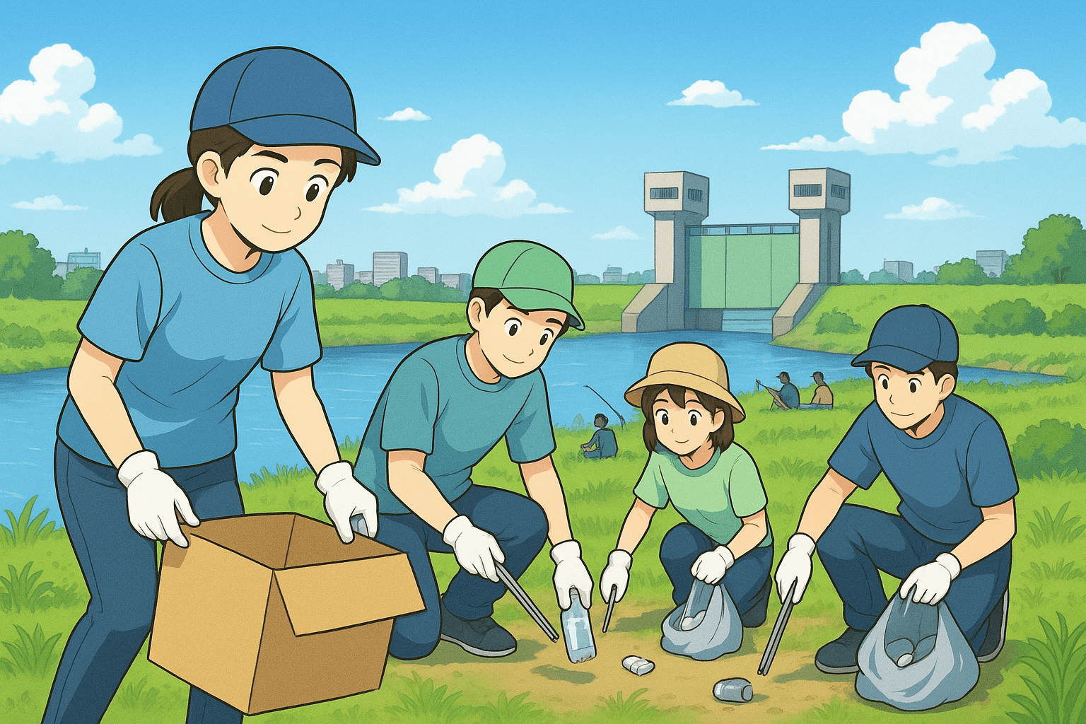 清掃活動1回分の飲料水代・草刈り機購入原資の画像