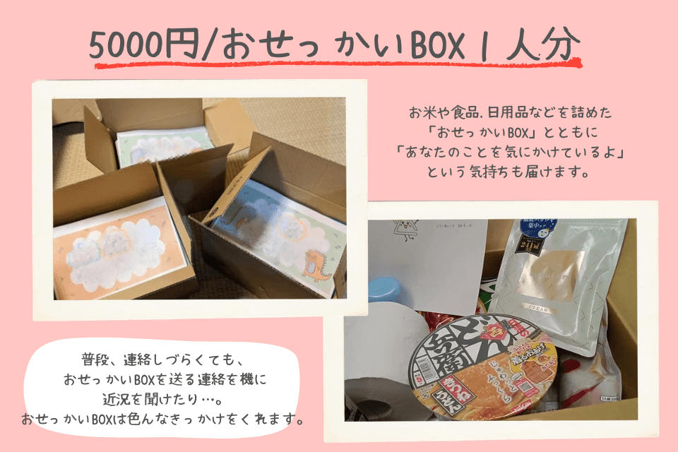「おせっかいBOX」1人分の画像