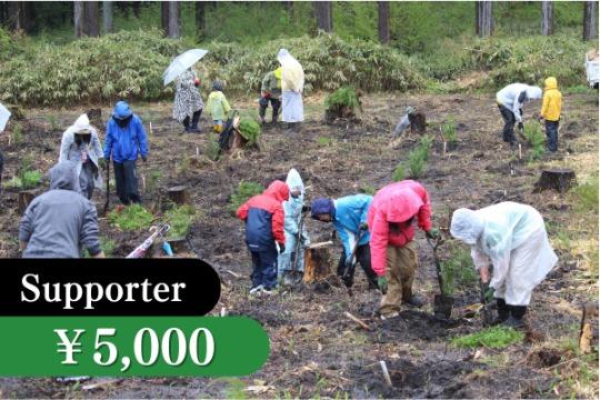 植林体験ツアー・優先案内権 Image