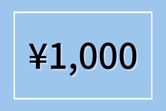 1,000円プランの画像
