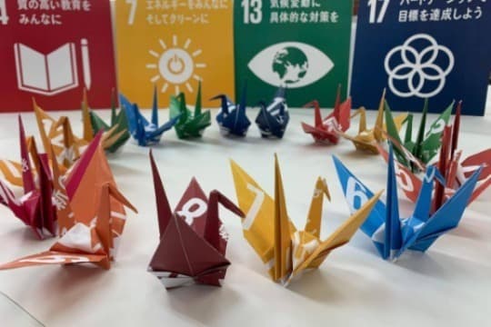 折り鶴10羽分応援コースの画像