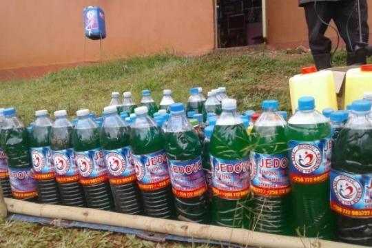 1か月分の手洗い石鹸を現地の40人へ届けることが出来ます。の画像