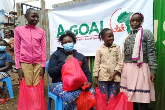 30世帯に食料支援の画像