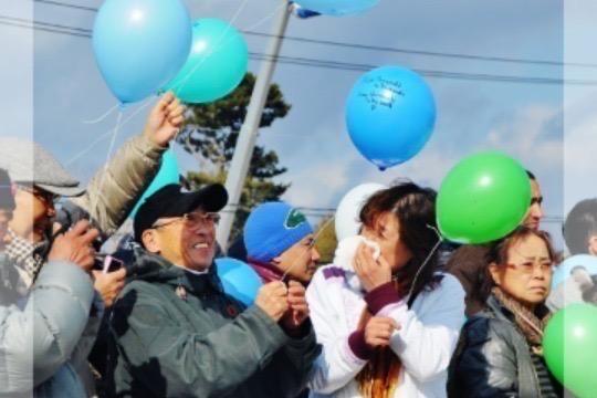 鳩型バルーンを5個飛ばす(または灯籠を40基灯す)ことができますの画像