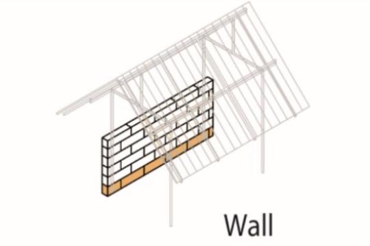 ナイロビストーンの壁1段分の画像