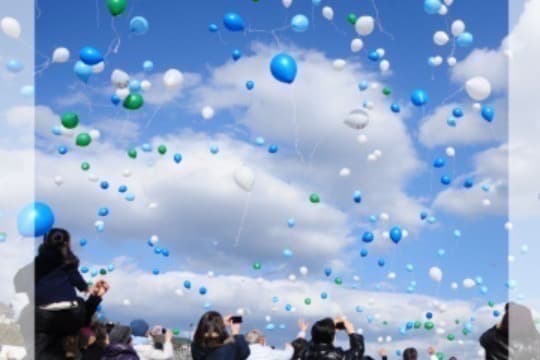 バルーンを6個飛ばす(または灯籠を24基灯す)ことができますの画像