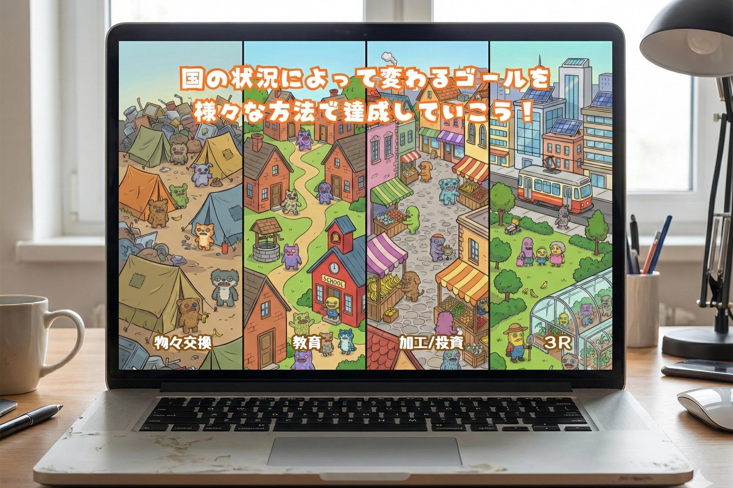 ゲーム開発に適したノートパソコン購入と運営体制づくりの画像