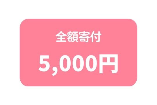 ●全額寄付コース(寄付金控除対象・リターン無し)の画像
