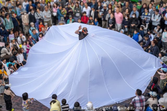 大道芸のパフォーマンスを安心・安全に楽しむために、あなたのご支援をの画像