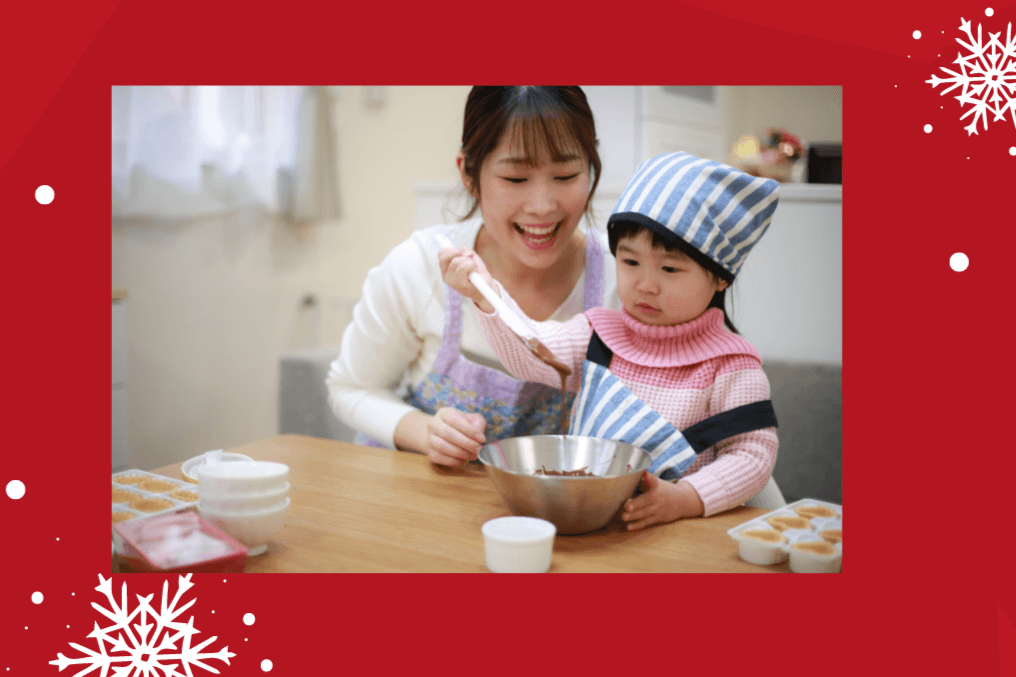 レンジで作れるケーキミックスを1世帯につき1つお渡しできます Image