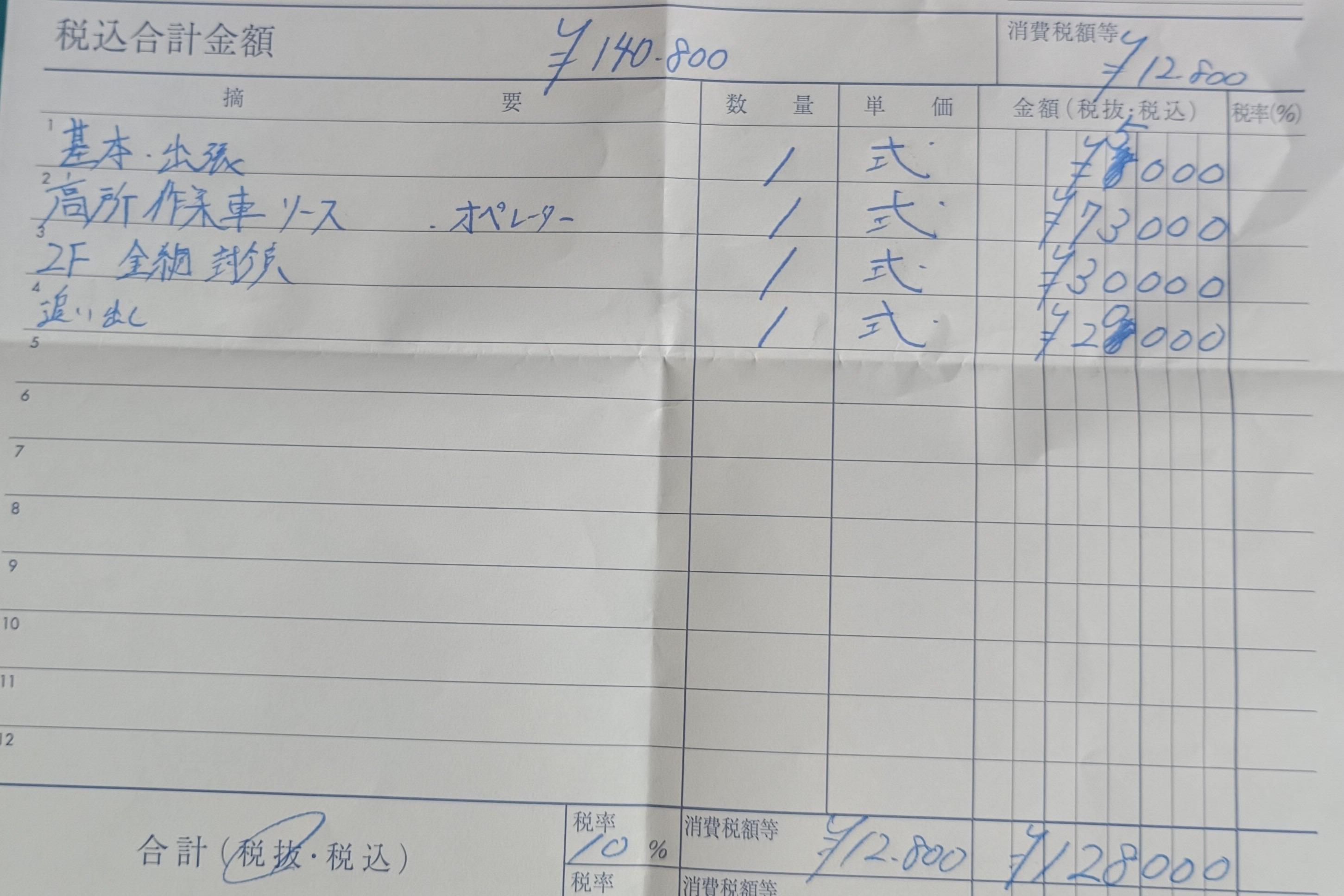 こどもの暮らすホームの修繕費の画像