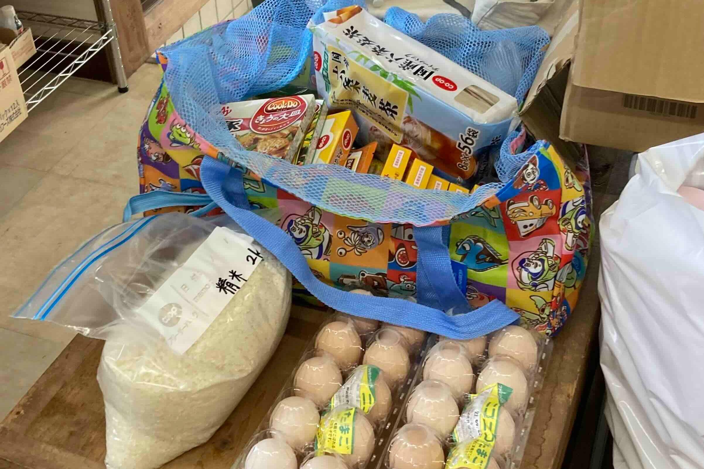 例)ひとり親家庭に、1ヶ月分の食料と相談支援を届けられますの画像