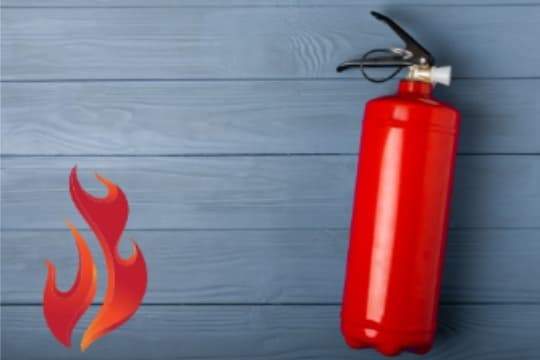 消火器の設置が一つできます!の画像