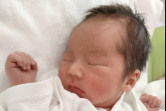 あたらしい家族の出産祝い!!として応援!!の画像