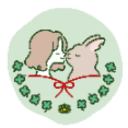 うさぎとひとの幸せを支える会のロゴ