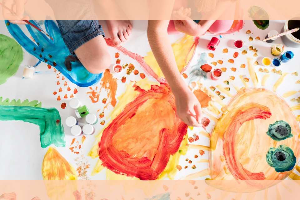 音を描く、色を奏でるワークショップの画像