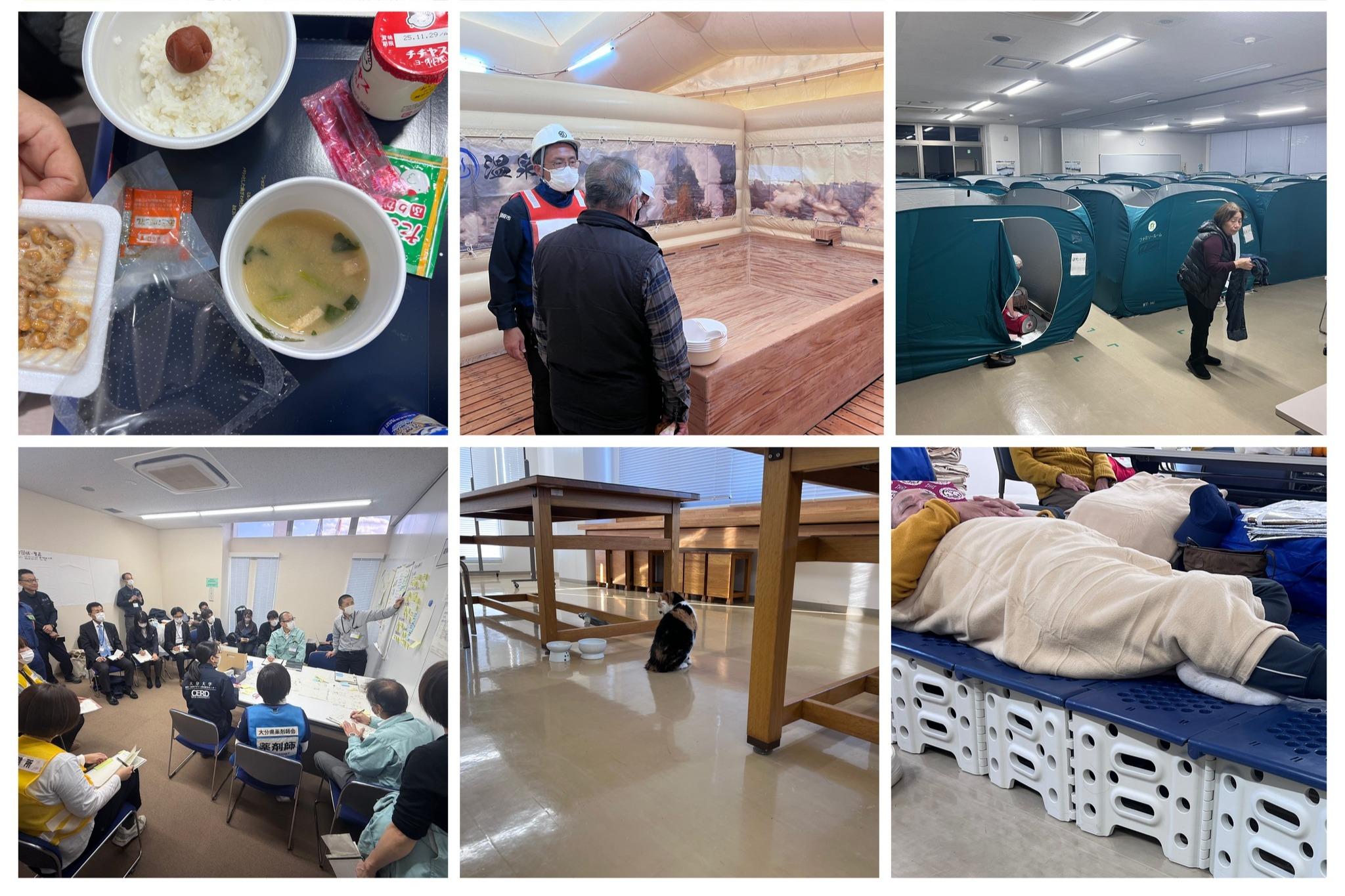 <緊急支援:12/11 大分市佐賀関大火>*理想の避難所を目指してのメインビジュアル