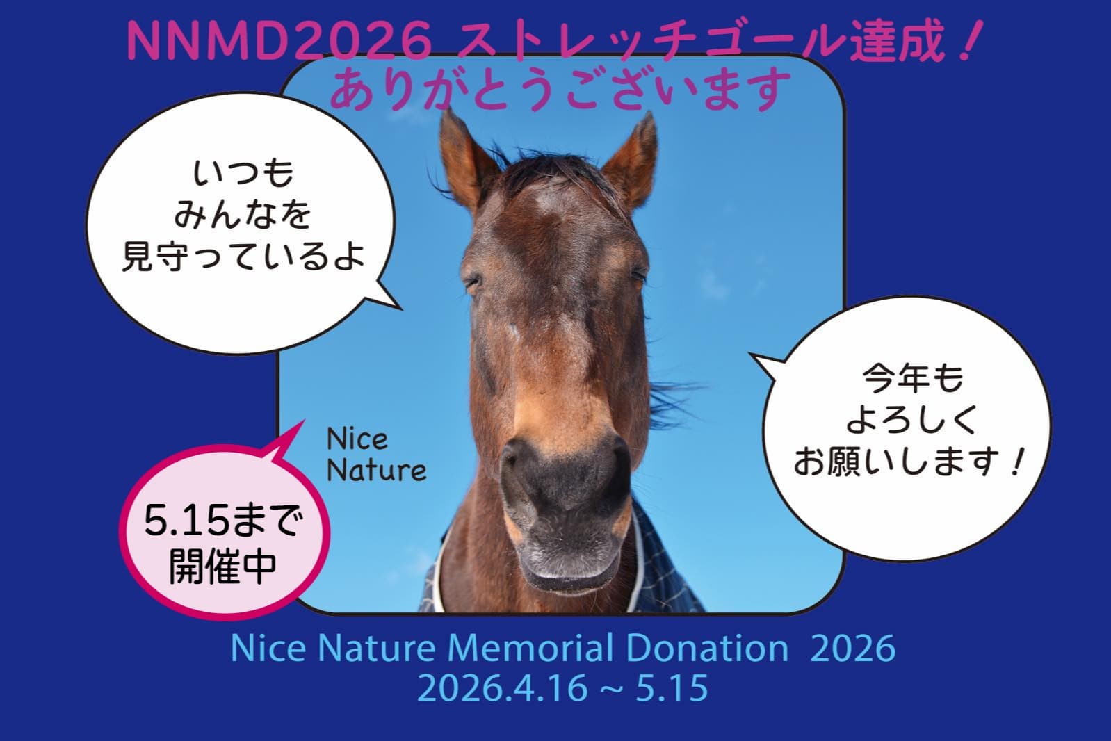 5/8 ストレッチゴールを達成いたしました。ありがとうございます!のメインビジュアル