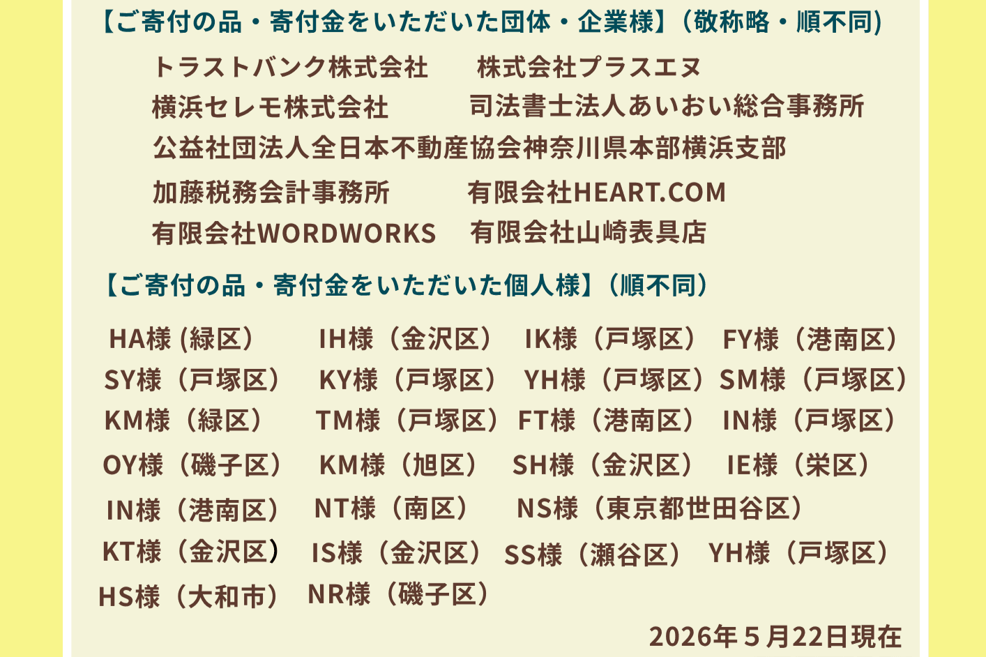 目標金額を達成しました!皆様の応援に心から感謝もうしあげますのメインビジュアル