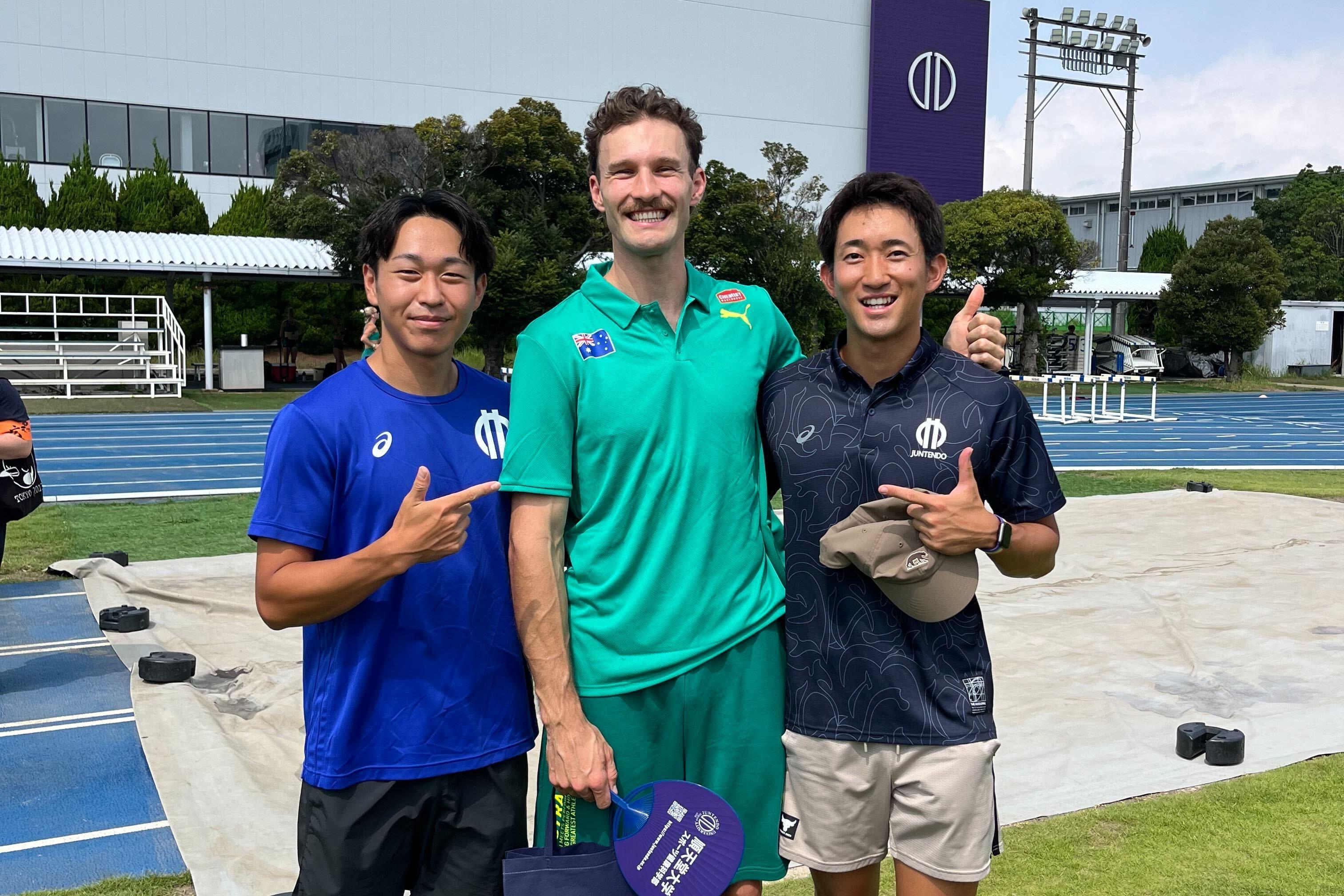 一緒に棒高跳を応援しよう!|岩川天羽バースデードネーションの画像